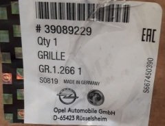 Opel Astra K Ön Panjur