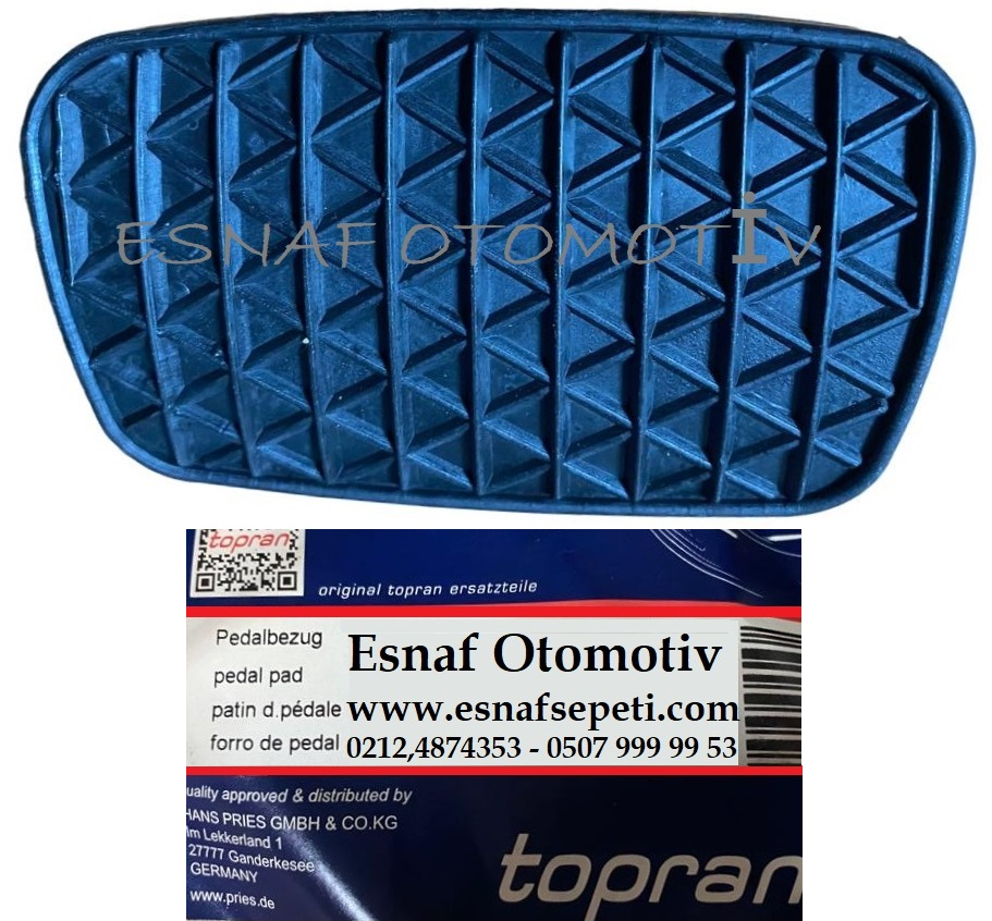 Opel Astra H Fren Pedal Lastiği,Otomatik Vites