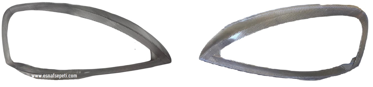 Opel Corsa C Far Camı, Sağ Sol Takım,1216142,1216143