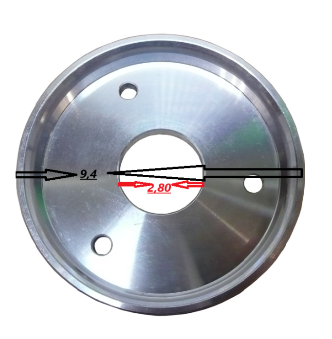 Kango 1.9 Dizel Hidrolik Direksiyon Pompa Kasnağı 1.9D F8Q 97-01,7700875328