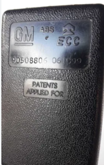 OPEL EMMİYET KEMER TOKASI, 90508806,121356