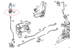 Opel Vectra A Kapı Kilit Yuvası,136253
