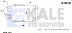 OPEL ASTRA G KLİMA RADYATÖRÜ, 9118898