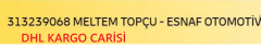 KARGO CARİ KODLARI