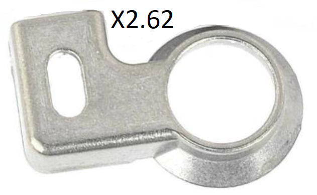 Opel Combo C Radyatör Üst Sol Ayağı, 1310638