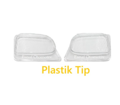 Opel Vectra B Sis Far Camı Takımı, Plastik Tip 6710092-6710093