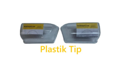 OPEL ASTRA G SİS FAR CAMI TAKIM, PLASTİK 6710010,6710012