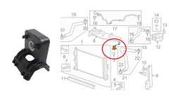 Opel Astra J Radyatör Üst Ayağı, 13250318