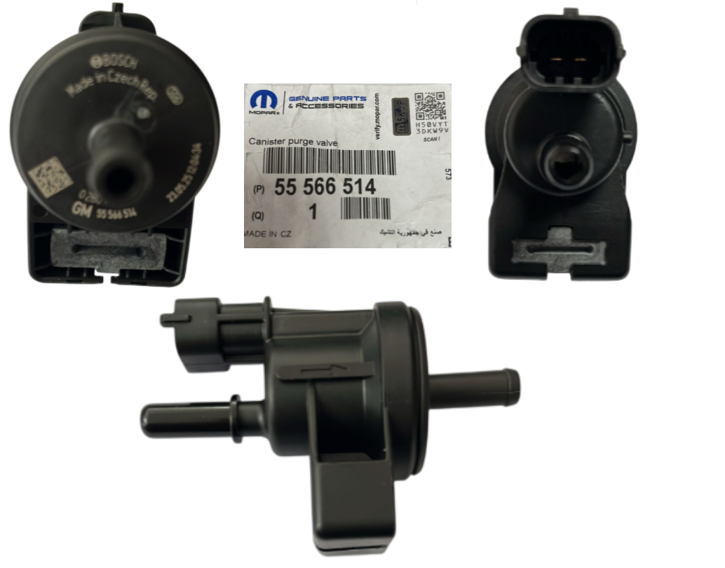 Opel Corsa E 1.2-1.4 Buharlaştırma Valfi Orijinal,55566514