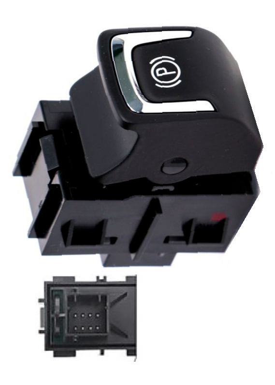 Opel Astra J El Fren Düğmesi Siyah Krom Kaplama, 20843230