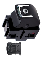 Opel Astra J El Fren Düğmesi Siyah Krom Kaplama, 20843230